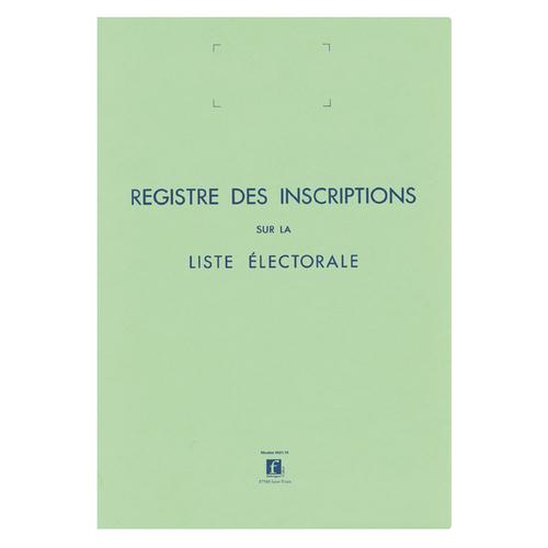 Registres éléctoraux