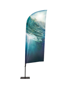 Tissu voile oriflamme personnalsiable - mât 4,71 m