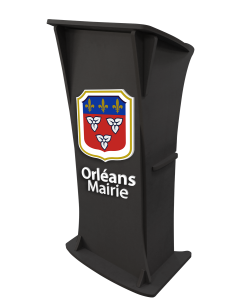 Pupitre Chambord personnalisation façade