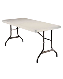 Table rectangulaire Lifetime 183x76x74 cm gris clair