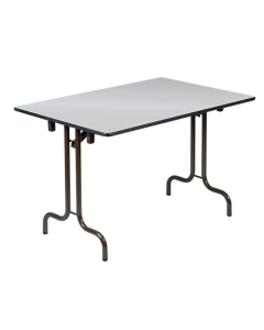 Table pliante CASA 120 x 80 cm gris