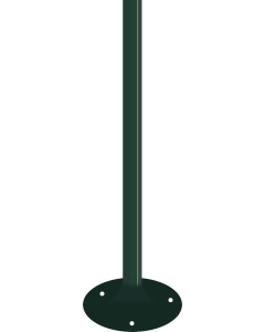 Mât de fixation alu 250 cm - sur platine