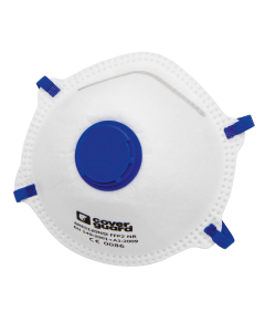 Demi-masque jetable valve FFP2 - Boîte de 10 masques