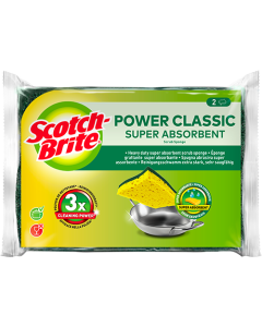 Lot 2 éponges vertes Scotch-Brite® Classic