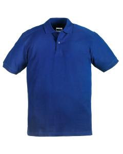 Polo bleu - 100% Coton - Taille L