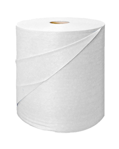 Lot de 2 bobines blanches non tissées de 280 feuilles Biostrong 30x38cm 80gr/m²