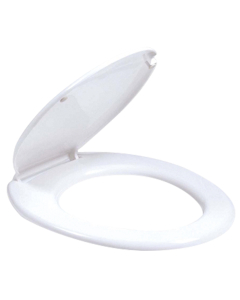 Abattant WC blanc en polypropylène