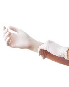 100 gants latex poudrés - Taille 8-9