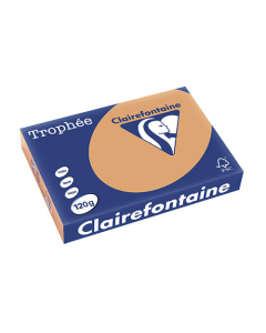 Papier Clairalfa Trophée couleur vive 120g A4 250 feuilles caramel Clairefontaine