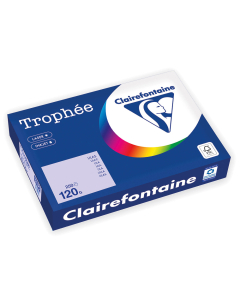 Papier Clairefontaine Trophée Vif - Coloris lila (250 feuilles A4 de 120g/m² )