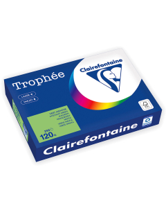 Papier Clairefontaine Trophée Intense - Coloris vert menthe (250 feuilles A4 de 120g/m² )