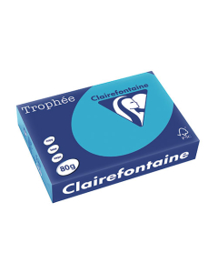 Papier Clairalfa Trophée couleur intense 80g A4 500 feuilles bleu royal Clairefontaine