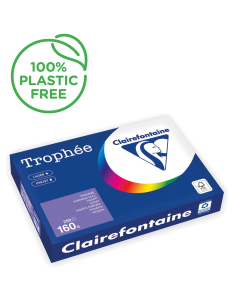 Papier Clairefontaine Trophée intense - Coloris violine (250 feuilles A3 de 160g/m² )