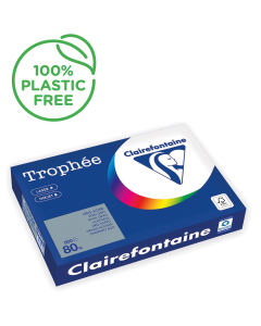 Papier Clairefontaine Trophée vif - Coloris gris acier (500 feuilles A3 de 80g/m² )