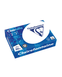 Papier reprographique qualité extra Clairalfa 80g A5 blanc 500 feuilles Clairefontaine