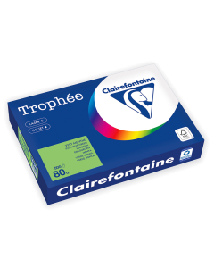 Papier Clairefontaine Trophée Intense - Coloris vert menthe (500 feuilles A4 de 80g/m² )