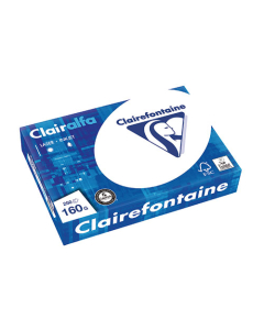Papier reprographique qualité extra Clairalfa 160g A4 blanc 250 feuilles Clairefontaine