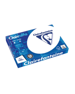 Papier reprographique qualité extra Clairalfa 160g A3 blanc 250 feuilles Clairefontaine