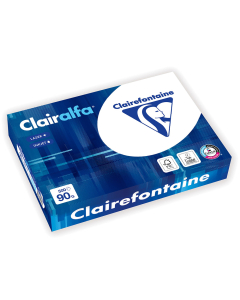 Papier reprographique qualité extra Clairalfa 90g A4 blanc 500 feuilles