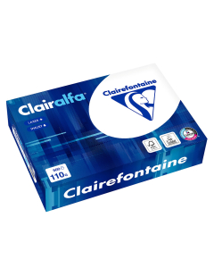 Papier reprographique qualité extra Clairalfa 110g A4 blanc 500 feuilles 