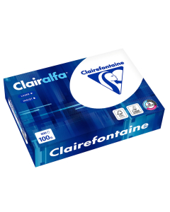 Papier reprographique qualité extra Clairalfa 100g A4 blanc 500 feuilles