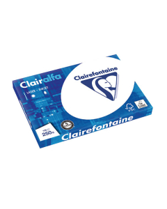 Papier reprographique qualité extra Clairalfa 250g A3 blanc 125 feuilles Clairefontaine