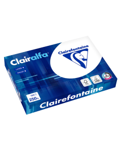 Papier reprographique Clairalfa 250g - A4 - 125 feuilles