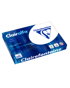 Papier reprographique qualité extra Clairalfa 250g A4 125 feuilles