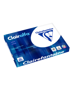 Papier reprographique Clairalfa 80 g - A4 - 125 feuilles