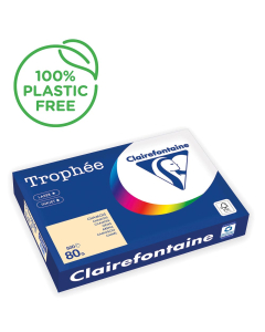 Papier Clairefontaine Trophée vif - Coloris chamois (500 feuilles A3 de 80g/m² )