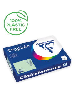 Papier Clairefontaine Trophée pastel - Coloris vert (500 feuilles A3 de 80g/m² )