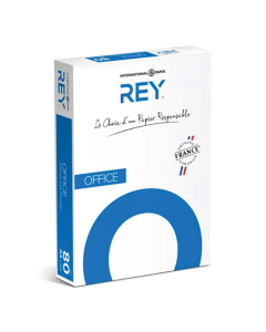 Papier reprographique qualité extra Rey Office 80g A4 blanc 500 feuilles