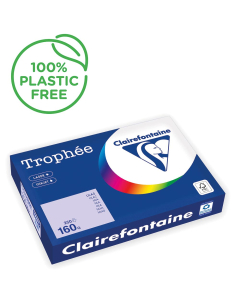 Papier Clairefontaine Trophée vif - Coloris lila (250 feuilles A3 de 160g/m² )