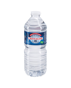 Pack de 24 bouteilles d'eau Cristaline 50cl