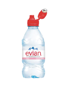 Lot de 24 bouteilles Evian 33cl