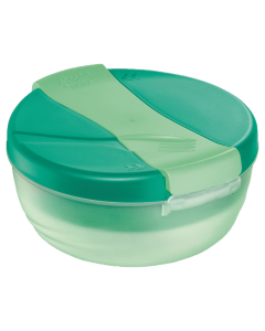 Lunch box ronde - 3 compartiments - 1,4 L