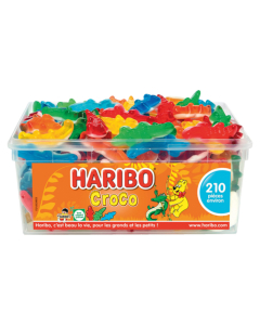 Boïte de bonbons Haribo - Crocodiles -210 pièces
