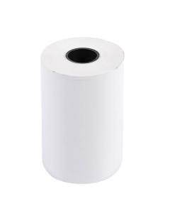 Bobine pour tickets de carte bancaire - 57 x 40 mm - 18m - 1 pli thermique - 52 g/m2 - Safe contact - Gris clair