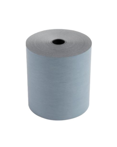 Bobine pour tickets de caisse 80 x 80 mm - 76 m - 1 pli thermique 52g/m2 - - Safe contact - Gris clair