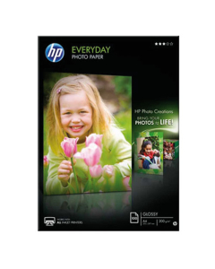 Papier photo HP Q2510A semi-glacé spécifique imprimantes jet d'encre couleur 200g A4 100 feuilles