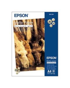 Papier photo Epson C13S041256 spécifique imprimantes jet d'encre couleur 167g A4 50 feuilles