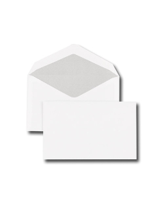 Boîte de 500 enveloppes administratives 114x162mm 70g blanc