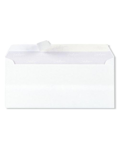 Boîte de 500 enveloppes 110x220mm auto-adhésives - 80g blanc