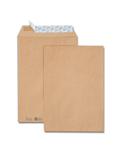 Boîte de pochettes 229 x 324 mm - 90g - 100% recyclées - Coloris Kraft