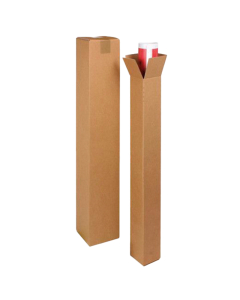 Tube d'expédition carré 10 x 10 x 120 cm