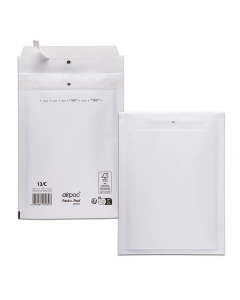 10 pochettes bulles d'air auto-adhésive - 170 x 225 mm - 75 g/m²