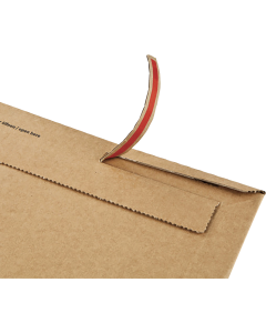 Pochette d’expédition en carton ondulé - 570 x 420 mm