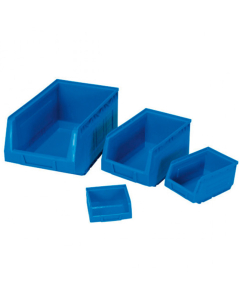 Boîte à bec en plastique bleu - 1 litre