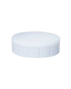 Boîte de 10 aimants diamètre 20mm - Blanc