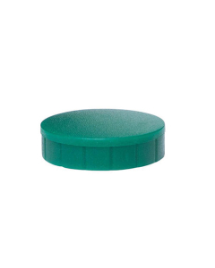 Boîte de 10 aimants diamètre 24mm - Vert